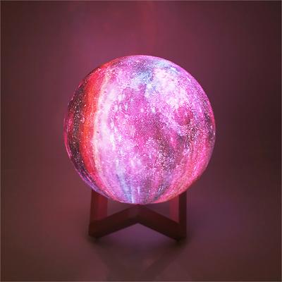 China New-designed modern saving led motion lamps table lamp projector small lights for kids acrylic creative 3D night light for sale