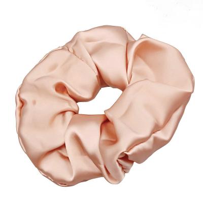 China Real silk hair scrunchies 100% silk scrunchy hair bands satin custom made 16mm luxury wholesale ties for sale