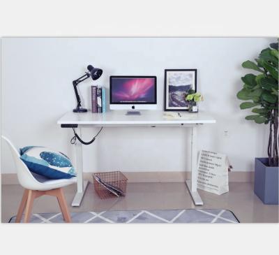 China Height Adjustable Wooden Computer Position (Height) Desk With Simple Design For Home Office for sale