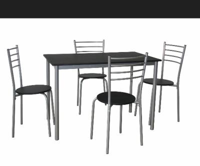 China Convertible wooden dining set for 4 people for sale