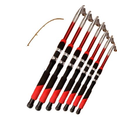 China Suitable for Sea Fishing Rod Glass Fiber Fishing Pole Travel Portable Telescopic Fishing Rod So-Easy Rotation for sale