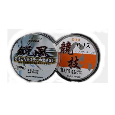 China High Strength So-Easy Customize Peche 100M Telescopic Fishing Tackle Mainline Tippet Nylon Fishing Line for sale