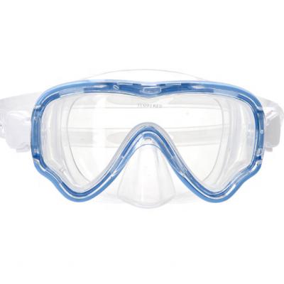 China Universal anti-fog silicone, full dry snorkeling mask, male and female teenager swimming, diving goggles for sale