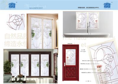 Cina Forma varia calda di conservazione resistente temperata dell'urto di vetro decorativo di Windows in vendita