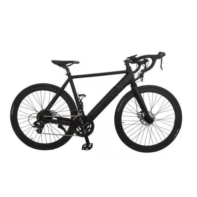 China China new model ebike 188*22*106 alloy road frame black new model Electric Road Bike cheap bicycle for sale