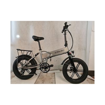 China High Quality Silver Aluminum Alloy Mtb-ebike 20inch 1000w Mountain Hybrid Covered Electric Bicycle for sale