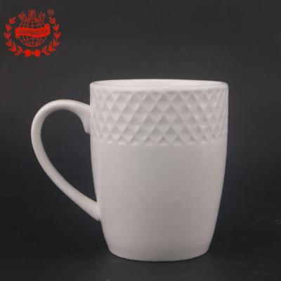 China Sale Manufacturer Wholesale Ceramic Mug White Coffee Viable Design Cup Hot Mug for sale