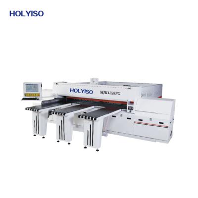 China Building Material Stores HOLYISO MJK1328FG CNC Beam Saw Panel Saw For Automatic Woodworking CNC Panel Saw for sale