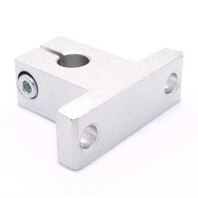 China 3D Printer 3D Printer Parts Linear Bearing Support Slide Support Sk8 , Linear Rail Shaft Support SK8 for sale