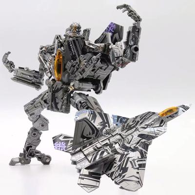 China Cartoon Toy Black Mamba LS-04S Starscream Starscream Deformation SS Toy Boosted F-16 Fighter Action Figure Model Boy Collect Toys for sale