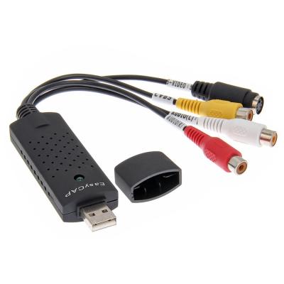 China Video Capture USB 2.0 VHS Video-Audio to DVD Converter Capture Card Adapter for sale