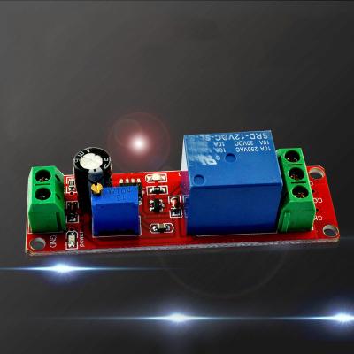 China 0 10 Second Smart Time Delay Switch Module NE555 Shield Relay Delay Adjustable DC 12V Cars Module for sale