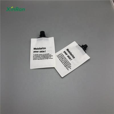 China Manufacturer 5ml 10ml Safety Professional Small Grade Cosmetic Black Top Beak Small Pouch Packaging For Skin Care for sale