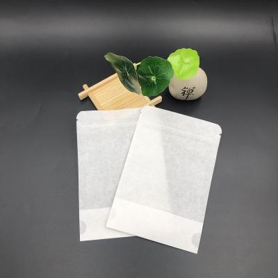 China Security Custom Printed Small Friendly Cute Heat Seal Stand Up Pouch Bio Degradable Kraft Bag for sale