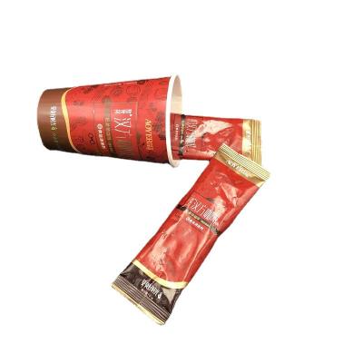 China Custom Different Safety Matte Printed Back Seal Heat Packaging Aluminum Foil Stick Bar Sealable Empty Sachets For Flash Powder for sale