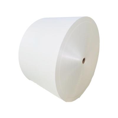 China Cheap moisture proof pe coated paper cup paper pe coated paper raw material in roll for sale