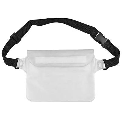 China New Styles Beach Outdoor Waterproof Waist Bag Camping PVC Travel Bag Outdoor Waist Bag for sale