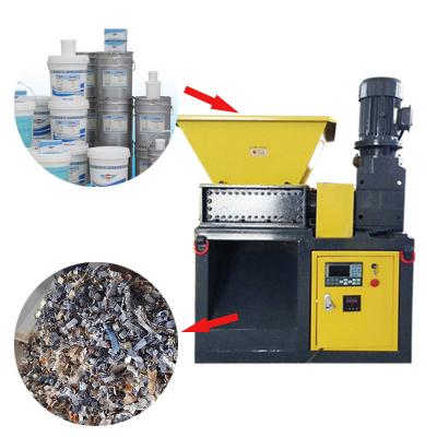 China Factory Price Waste Plastic Double Shaft Products Scrap Metal Steel Plastic Shredder Machine For Recycling Scrap Metal for sale