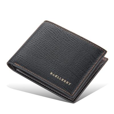 China 2021 new style cheap men's anti-theft PU leather wallet for sale