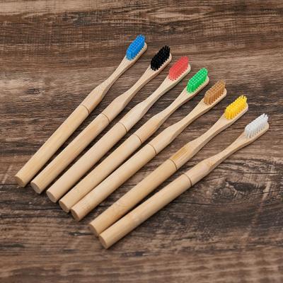 China Eco Degradable Natural Organic Premium Reusable Changleble Heads Bamboo Toothbrush for sale