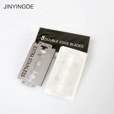 China Double Edge Beard Shaving Men's Double Edge Stainless Steel Blade for sale