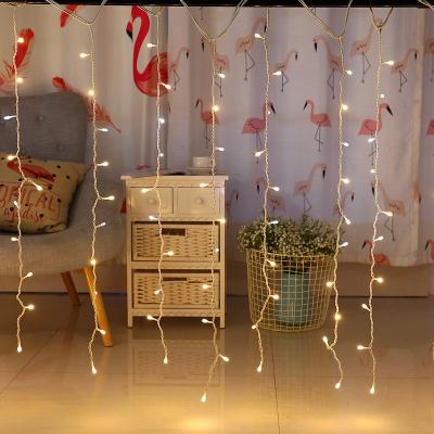 China Hot Sale White Decoration LED Icicle Lights Bedroom Light Wall Room Decorations White Light for sale