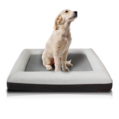 China Anti-Static Comfortable Removable Memory Foam Luxury Dog Cushion For Dog Can Easy To Clean for sale