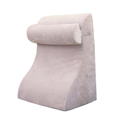 China Washable And Removable Memory Foam Wedge Anti-Static Leg Back Cushion Support for sale