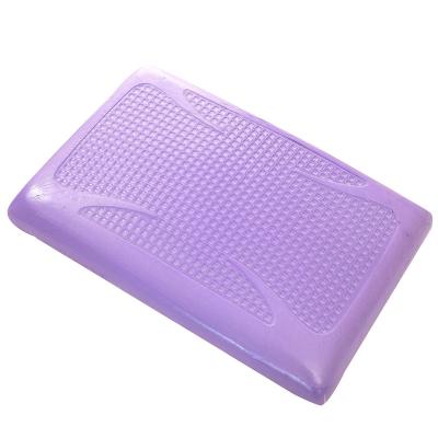 China Anti-Static Best Selling Cooling Gel Roll Memory Foam Pillow For People To Use In Summer for sale