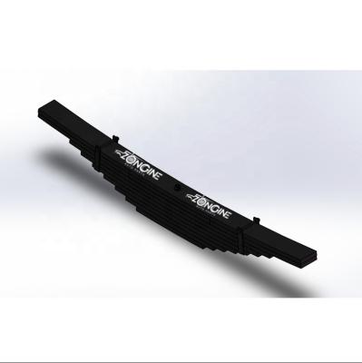 China Steel Conventional High Quality Trailer Leaf Spring Wholesale Auto Parts Leaf Spring for ISUZU for sale