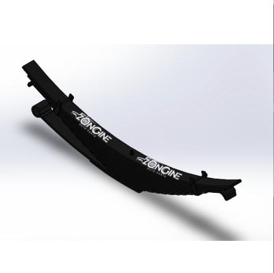 China Steel Freightliner Best Quality Automotive Parts Leaf Spring Auto Rear Steel Plate for sale