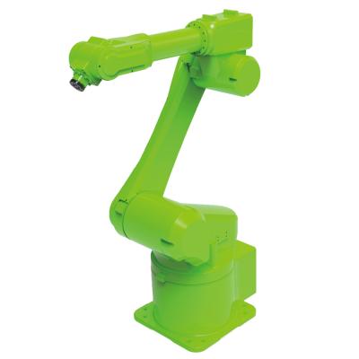 China The construction material shops paint robot has a customized six axis manipulator with a movement radius of 1500mm and a rated load of 6kg for sale