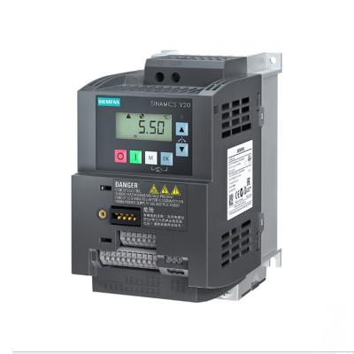 China Siemens V20 Frequency Converter 0.37/0.55/0.75/1.1/1.5/2.2/3/4/5.5/7.5/11kw Siemens 6SL3210-5BE17 Frequency Converter for sale