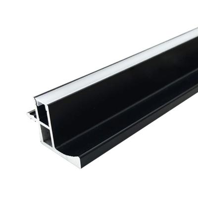 China Modern Customized Size Handle Free Slotted Under Cabinet Light Laminate Light DC12V 2812B for drawer cabinet for sale