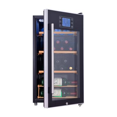 China THERMOELECTRIC Wholesale Commercial Electric Single Glass Door Wine Cooler Fridge for sale