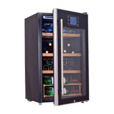 China COMPRESSOR 110l Temperature Control Glass Door Electric Wine Cooler for sale