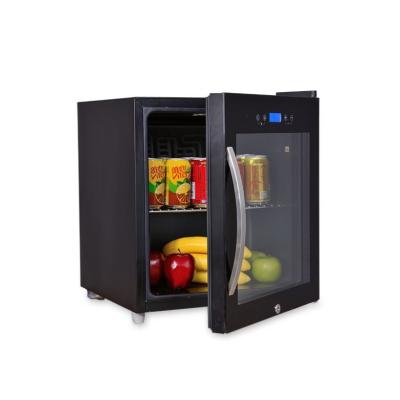 China Portable COMPRESSOR Home Appliance Installation No Noise Solid Door Mini Refrigerator for sale