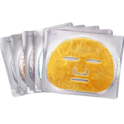 China Anti-Wrinkle Rose Crystal Collagen Face Sheet Patch, Control Oil for sale