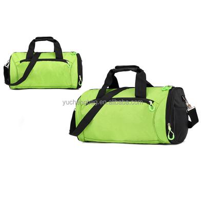 China Fashion OEM and ODM Folding Sports Duffel Bag Good Prices Ring Zipper Custom Rectangle Duffle Rubber Bag Promotion Gifts for sale