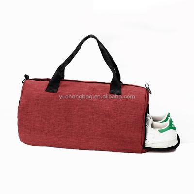 China Fashion Factory Copy LOGO Lightweight Dance Bag With Shoe Compartment Men Women Gym Outdoor Sports Shape Duffel Bag Travel for sale