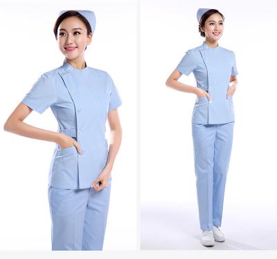 China Polyester katoenen weefsel Voordeel 35 jaar Professionele voor uniformen/laboratoriumjassen/scrubs Te koop