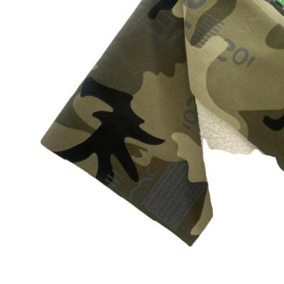 China Dobby Style Multicam 100% Polyester Camo Polar Fleece Softshell Fabric for Outdoor Jacket for sale