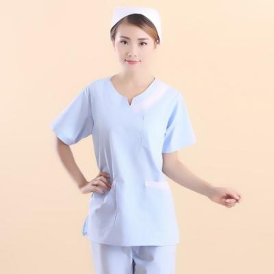 China Top- TC 65/35 or 100% Cotton Nurse/Doctor Uniform Fabric Width 58/60 Customized Color for sale