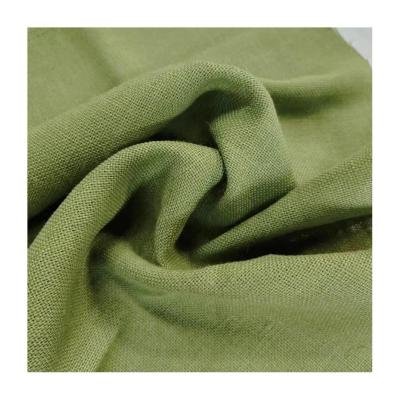 Chine Poids moyen 270GSM Tissus de bourrache teinté sur mesure Roll 60 pouces Colorisé 100% Tissu de jute à vendre