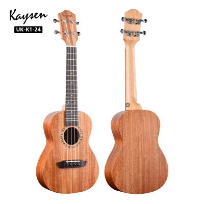 China Kaysen 23 inch ukulele concert tenor mahogany solid main ukulele for sale