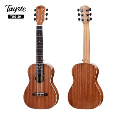 China Sapele string instruments 30 inch ukulele guitalele 6 string ukulele for sale for sale