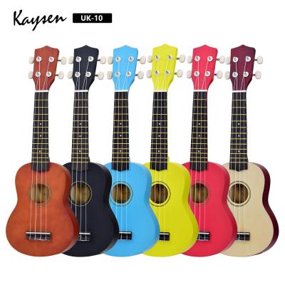 China Basswood China Ukulele Manufacturers Wholesale Basswood 21inch Soprano Ukulele for sale