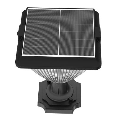 China Front Door 3CCT Lumens 300 High Brightness Adjustable Outdoor Solar Garden Post Light for sale