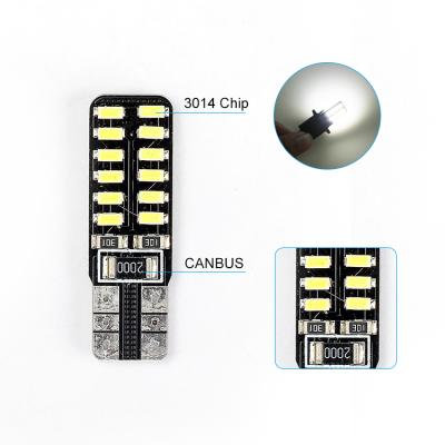 China Metal Car Accessories t10 W5 WT15 W16W LED Tail Light T15 W16W t10 Led Emergency 158 By 184 Reverse Light Bulb for sale