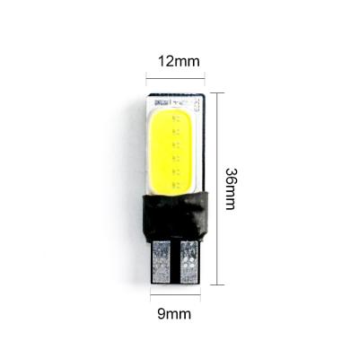 China Wholesale Canbus Led Car Interior Light Car Led W5W T10 COB Indicating Light License Plate Light for sale